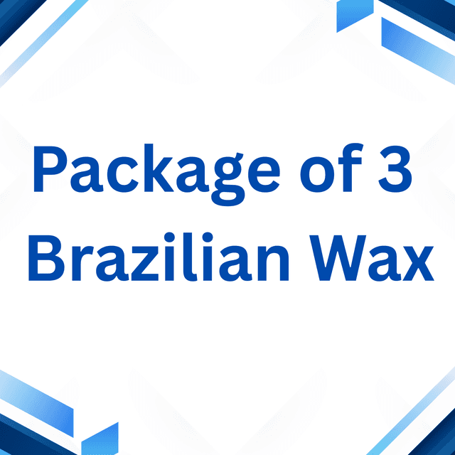 Package of 3 Brazilian wax at Skinsational Beauty Boutique in Bethany, OK